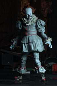IT - 7" Scale Action Figure - Ultimate "Dancing Clown" Pennywise (IN STOCK) - The Crimson Screen Collectibles