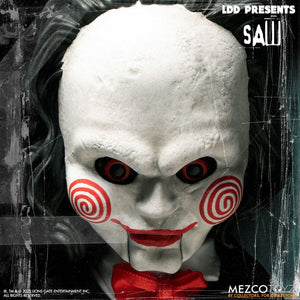 LDD PRESENTS Saw: Billy (PRE-ORDER) - The Crimson Screen Collectibles, horror movie collectibles, horror movie toys, horror movies, blu-rays, dvds, vhs, NECA Toys, Mezco Toyz, Pop!, Shout Factory, Scream Factory, Arrow Video, Severin Films, Horror t-shirts