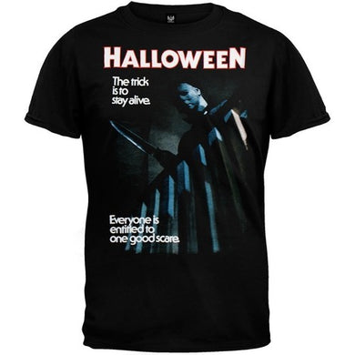 Halloween T-Shirt (Everyone's Entitled To One Good Scare) - The Crimson Screen Collectibles